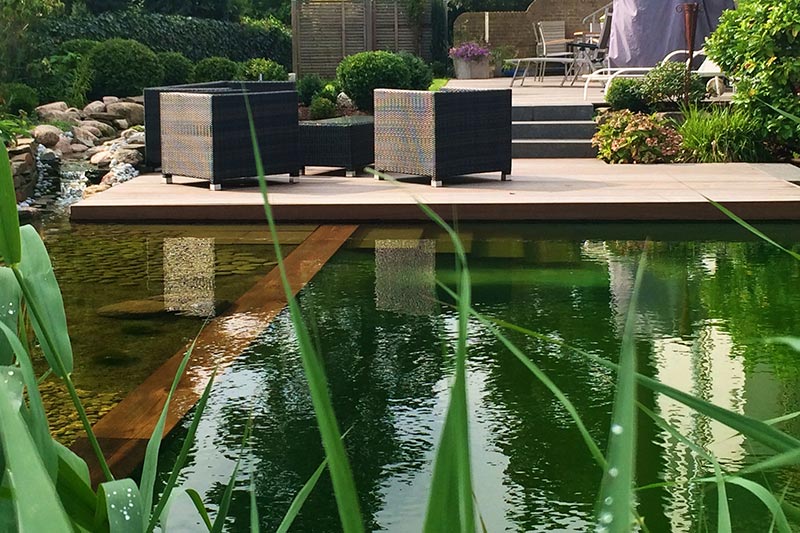 Garten- und Landschaftsbau – Schwimmteich aus Viersen Garten- und Landschaftsbau - Schwimmteich aus Viersen